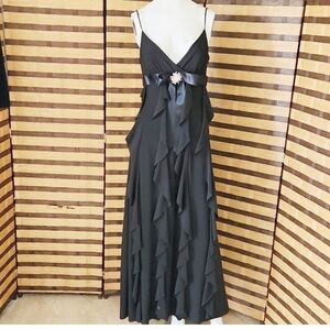 NWT!! Cache formal ruffled dress